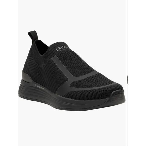 Ara Comfort Carlton Slip On Hydrophobic Tennis Shoes Black Mens Size 42 EU 9 US
